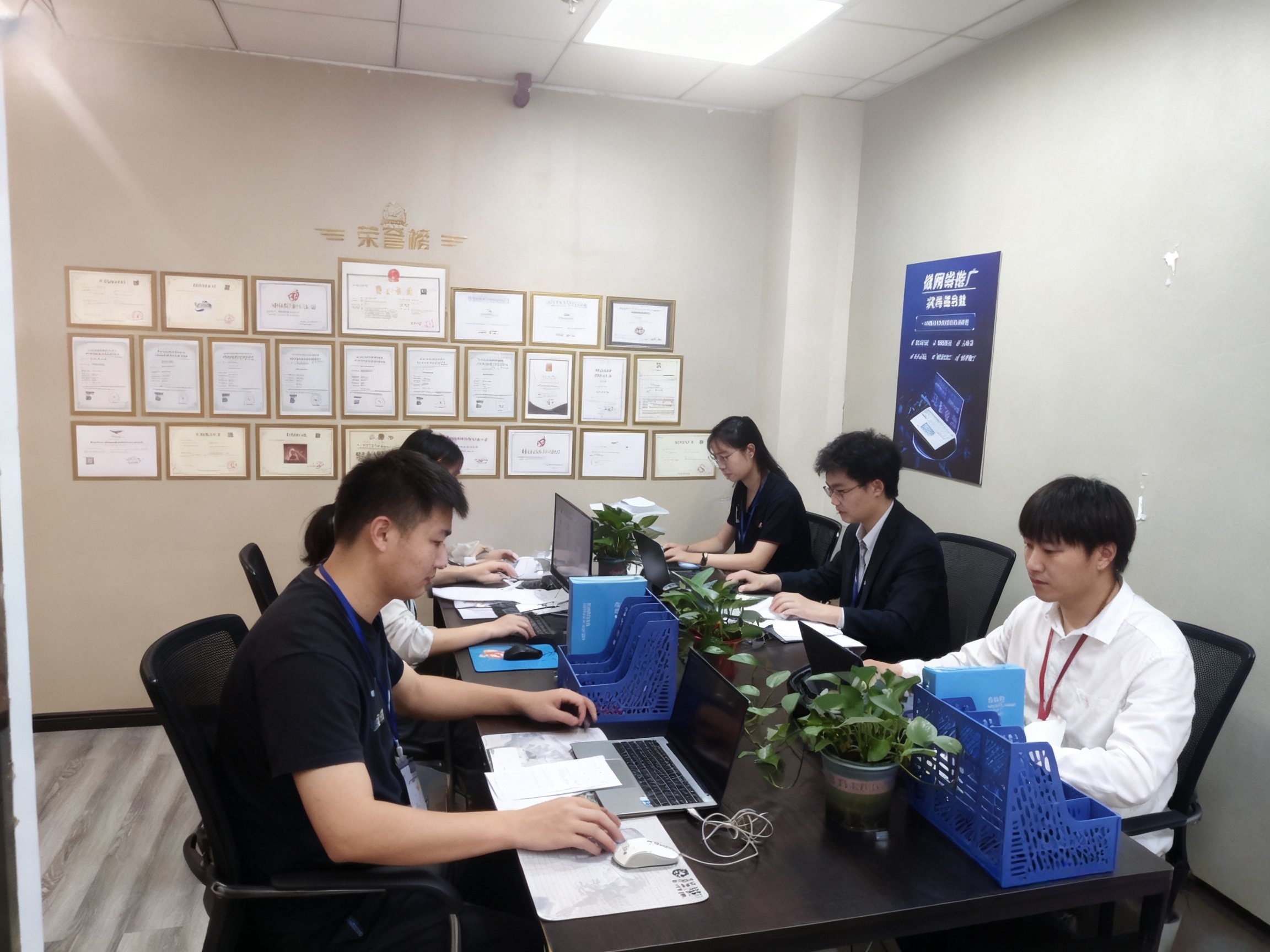 公司实拍：项目管理与执行展示